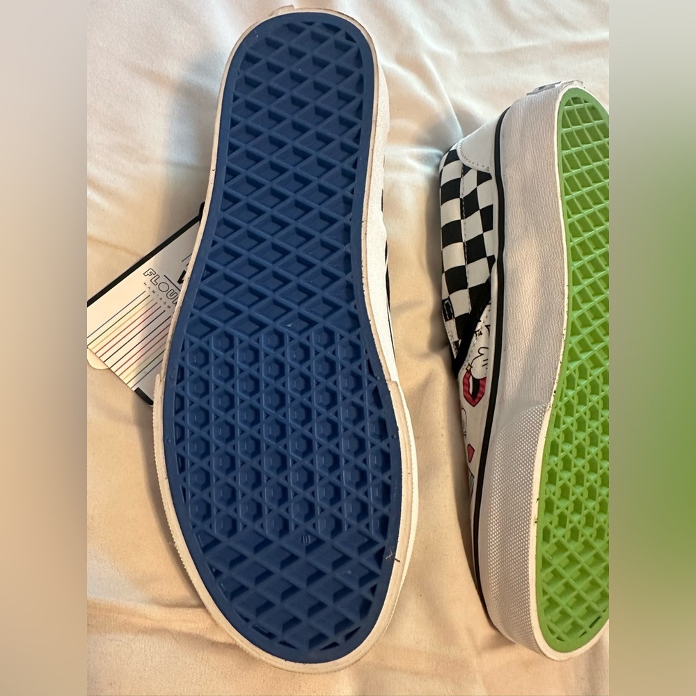 Vans Flour Shop Icon Checker Board Slip on‎ shoes Size 6.5 Women’s NWOB - Picture 9 of 12